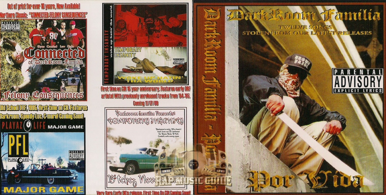 Darkroom Familia Por Vida CD Rap Music Guide